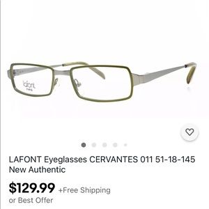 NWT La Font Cervantes Frame